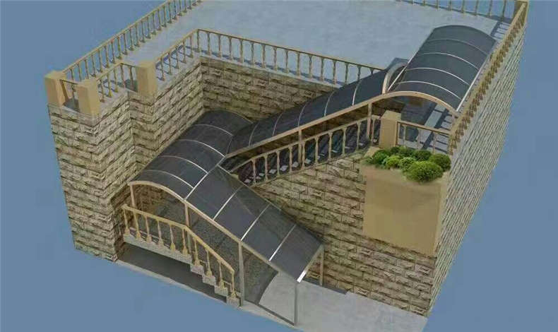 免費測量設計+詳細報價（樓梯棚）