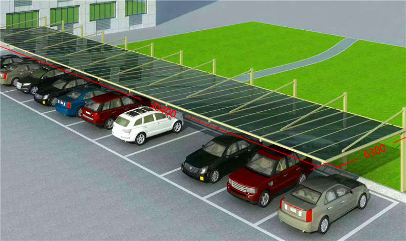 汽車停車棚的尺寸如何設(shè)計(jì)，多大合適？