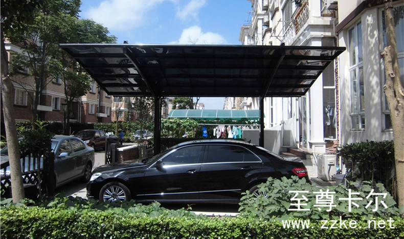 鋁合金車棚VS膜結構車棚！