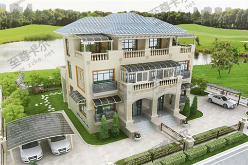 一款高檔的汽車棚，雨棚為什么會貴？車棚廠家用圖說話