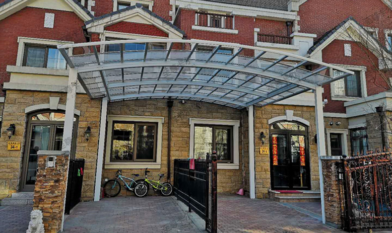 一棚多用，車棚廠家分享私家汽車棚圖片精品案例