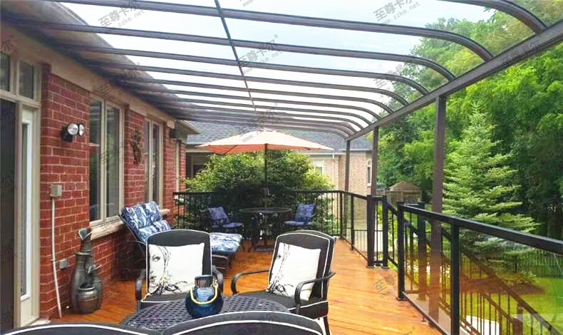 陽臺遮雨棚圖片欣賞,你家陽臺也能這樣做丨至尊卡爾