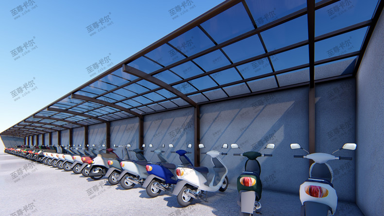 自行車棚該如何設計，自行車棚設計效果圖賞析