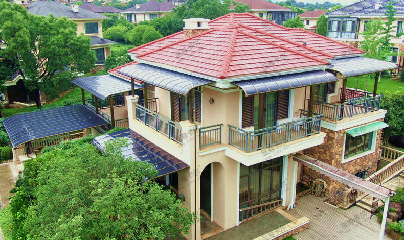 別墅雨棚怎么選，必須參考這套別墅雨棚效果圖大全