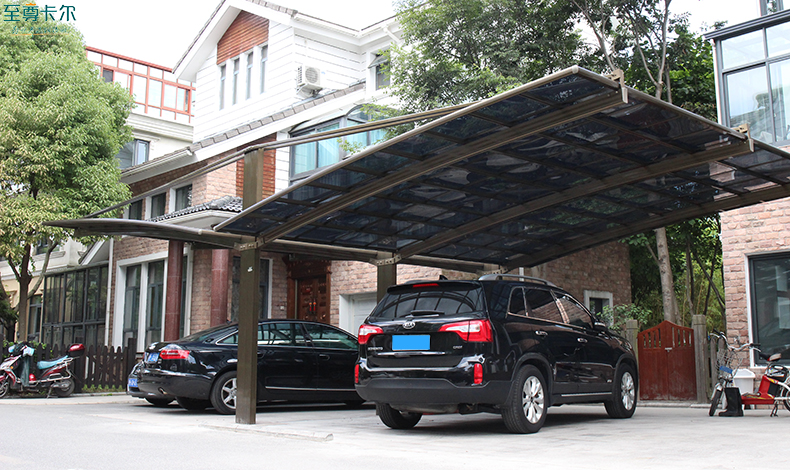 上海家用鋁合金汽車停車棚？院子車棚？