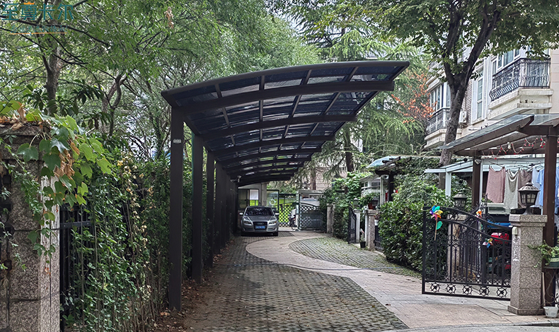 停車雨棚設(shè)計(jì)？戶外停車棚效果圖？