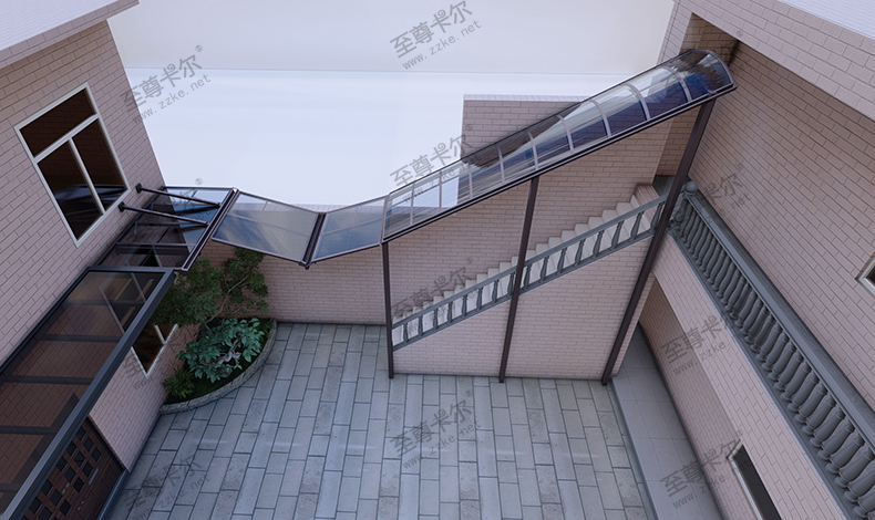 露天自動扶梯雨棚？雨棚制作廠家？