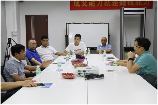 熱烈歡迎河南省鄧州市家鄉領導蒞臨善安公司參觀指導工作！